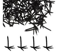 Alasum 100pcs Black Plastic Crow Claws for Halloween Crafting and Presentations, Realistic Lifelike Feet with Secure Attachment and Easy to Handle Design