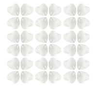 Alasum 100pcs Glass Nail Polish Board Double-sided Use Nail Colour Display for Salon Manicure Tool Cost-saving