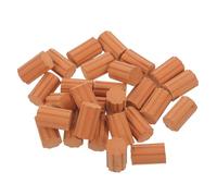 Alasum 100pcs Miniature Roman Pillars Model Kit for DIY Micro Landscape and Model Building 1:16 Scale Pottery Clay Columns with High-Precision Brick Interfaces and Realistic Detailing