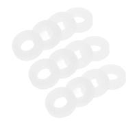 Alasum 100pcs White Drum Stand Tube Washers Pads Non-slip Drum Kit Supply Minimize Friction Noise Compatible with Various Brands Easy to Install and Replace
