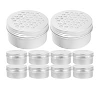 Alasum 10pcs Aluminum Dog Scent Training Tins with Lids Aroma Containers for Canine Nose Work and Snuffle Skill Development Safe and Scentwork Kit for Dogs