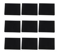 Alasum 10pcs Black Acrylic Memo Boards, Reusable Erasable Chalkboard Signs for Restaurant and Bar, Easy to Write and Erase Desktop Message Boards for Party and Office Use