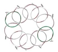 Alasum 10pcs Guzheng Replacement Strings B Type Metal Strings for Chinese Guzheng Accessories with Crisp Sound and Elasticity