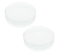 Alasum 10pcs Heat-resistant Watch Glasses for Chemistry Experiments Laboratory Use Transparent Evaporating Surface Dishes for Science Class and Testing Institutions
