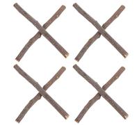 Alasum 10pcs Long Wood Sticks for Crafts Rustic Natural Style Branches DIY Accessories Flower Arrangement Accessories for School Handicraft Projects