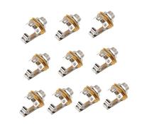 Alasum 10pcs Microphone Socket for Guitar Mic Holder for Stringed Instruments Easy Install Uninstall Sound Projection Design