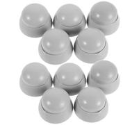 Alasum 10pcs Plastic Nut Safety Covers for Playground Slides and Climbing Structures, Weather-resistant Bolt Caps Preventing Accidental Injuries, Sturdy Nut Guard Caps for Outdoor Use