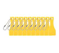 Alasum 10pcs Plastic Scratchers Lightweight Multi-Function Lottery Ticket Scratcher Tools for Lucky Ticket Scratch Cards and Craft Projects