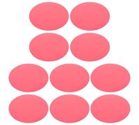 Alasum 10pcs Red Colored Light Diffusers Gel Filters with High Light Transmission and Thin Flexible Pet Design for Home and Theatre Lighting Decoration