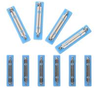 Alasum 10Pcs Self Adhesive Badge Pins Worker Number Pin Name Tag with Foam and Plastic Backing Comfortable Fit Safe for Hospital Staff Displaying