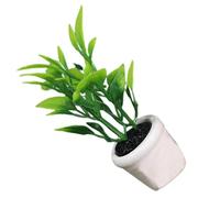 Alasum 12 Scale Artificial Bonsai Greenery for Doll House Decoration Micro Landscape Model Small Indoor Outdoor Scene