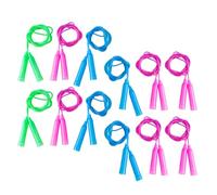 Alasum 12pcs Adjustable Skipping Ropes for Lightweight Pp Material with Sleek Handle Design No Burrs No Hand Injury for Fitness Exercise and Sports Training