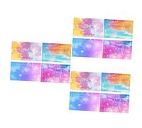 Alasum 12pcs Kalimba Piano Sticker Thumb Piano Key Sticker Decorative Kalimba Learning Decals for Beginners