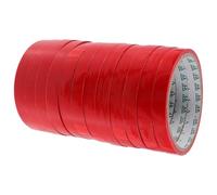 Alasum 12pcs Packaging Bag Tapes 1.2cm 30m Bopp Red for Daily Use