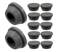 Alasum 12pcs Silicone Rubber Plug Set for Air Conditioner Outdoor Unit Drainage, Sturdy and Compact Design, 20mm Diameter Ac Condensate Drain Hole Plugs for Home and Office Use