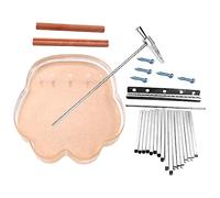 Alasum 17 Keys Kalimba Thumb Piano Acrylic Metal Mini Instrument with Tune and Play Function Easy to Learn 17 Key Accessories for Beginners and Boys and Girls for Christmas Music