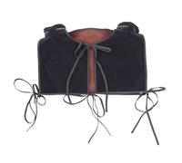 Alasum 1pc Portable Moxibustion Box Cloth Cover Black Heat-accumulating High-Density Lightweight Moxa Case Smoke Filter for Neck and Shoulder Outdoor Travel Camping Use