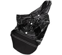 Alasum 1pcs Dog Raincoat Pet Raincoats for Dogs Foldable Breathable Pu Material Reflective Strips Stylish Hooded Rain Coat for Walking Outdoor Activities 1.5-2.5 Kg Weight