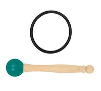 Alasum 1set Crystal Singing Bowl Mallet Rubber Wooden Handle Music Stick for Tibetan and Crystal Bowls Comfortable Grip for Meditation and Sound Therapy