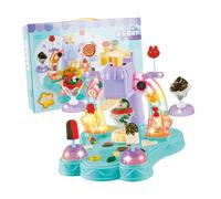 Alasum 1set Ice Cream Machine Toy Craft for Boys and Girls No Battery Required Creativity Social Skills Random Accessory Colors