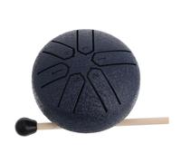 Alasum 1set Mini Steel Tongue Drum Tone Ethereal Percussion Instrument for Meditation and Yoga Portable Drum with Drumsticks for Musical Education and Relaxation