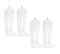 Alasum 2 Pairs Inflatable Boot Trees for Tall Boots Plastic Shoe Form Inserts with Quick Adaptation for Display and Closets