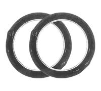 Alasum 2 Rolls Cello Tapes Adhesive Tone Stickers Finger Position Labels Practical Lightweight Black Pet Tape Materials for Viola and String Instruments Training Courses DIY Projects