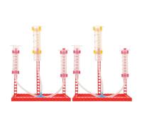 Alasum 2 Sets Fluid Pressure Demonstration Kit For Kids Pascal Law Apparatus Mechanics Experiment Teaching Instruments Physics Lab Equipment For High School