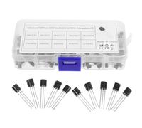 Alasum 200pcs To-92 Diode Transistor Kit Fast Switching and Plastic Material for Electronic DIY Projects, Easy Identification and Sl esign Suitable for Professionals and Hobbyists