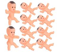 Alasum 20pcs Angel Doll Doll Decoration Mini Decors Ice Cube Game Babies Babydolls Mini Babies for Shower Game Tiny Bells Small Plastic