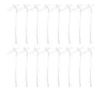 Alasum 20pcs Disposable Foam Tube Nozzle Tips for Quick Gap Filling, Easy to Use Plastic Caulk Nozzles, for Home Decoration and DIY Projects