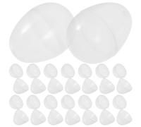 Alasum 20Pcs Reusable Easter Eggs Fillable Egg Storage Containers Creative Decoration for Easter Parties Activities and Festive Home Decor