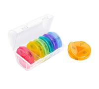 Alasum 21 Compartments Weekly Pill Box Organizer for Elders, Practical Portable Medicine Classification Container Made of Sturdy Pp Material, Easy to Carry and Prevent Forgetting to Take