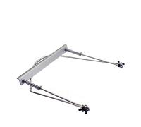 Alasum 24holes Harmonica Neck Holder Rack for Hands Playing and Lightweight Harp Accessory for Various Brands Silver Finish