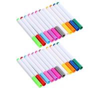 Alasum 24pcs Neon Liquid Chalk Markers for LED Acrylic Boards Erasable Washable Pens with Bold Tip for Blackboards Windows Menu Signage Writing Smooth Stroke Fluorescent Markers