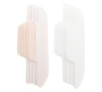 Alasum 24pcs Shirt Collar Sweat Pad Pe Material Disposable Waterproof Collar Liners for Intimate Appointments Ultra-thin Sweat-proof Hat Sweat Protector