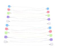 Alasum 25pcs Milk Tooth Box Boys and Girls Keepsake Case Plastic Tooth Collection Box for Lost Necklace Boy Girl's Commemorative