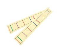 Alasum 2pcs Cello Finger Stickers Cello Guide Stickers Pvc Position Reference Beige Universal Fit Removable Decals for Fingerboard Lessons and Performances