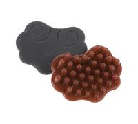 Alasum 2pcs Composite Nano Erhu Practice Mutes, Delicate Silencers for Musical Instrument, Easy to Use and Reduce Volume, Size 2.50x2.00x0.80cm, for Home Erhu Practice