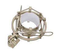 Alasum 2pcs Condenser Microphone Shockproof Mount Vibration Mic Holder for Microphone Rack Mic Mount Use Boom