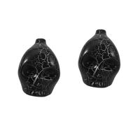Alasum 2pcs Cultural Death Whistle Screaming Skull Whistle Halloween Craft Accessory