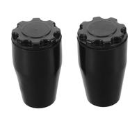 Alasum 2pcs Fireplace Door Handle Sleeve Heat Resistant Plastic Stove Handle Cover with Thread 10mm for Boiler Easy Cleaning and Modern Aesthetic Home Use