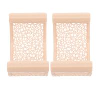 Alasum 2pcs Floating Leaf Rest Platform Betta Tank Ledge Decor Lounging Spot Secure Design Plastic Fish Tank Nanoscapes Aquarium Accessories for Betta Fish