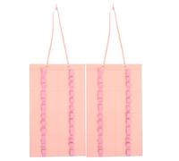 Alasum 2pcs Foldable Felt Karate Belt Display Holder for Belts Lightweight Drumstick Storage Bag Hanging Wall Organizer for Studio Dojo Martial Arts Equipment