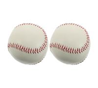 Alasum 2pcs Glow in The Dark Baseballs for Youth Training, Standard Size Luminous Practice Balls for Night Play and Batting Practice