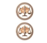 Alasum 2Pcs Justice Balance Badge Law Pin Alloy Libra Scale Brooch Stylish Symbolizing Fairness and Integrity Enhances Professional Attire Elegant Design in Offices and Courtrooms
