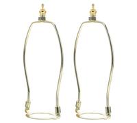 Alasum 2pcs Lamp Harp Holder with Finial for Floor Lamps Alloy Material with Modern Elegant Design Reliable and DIY Friendly for Home Lighting Accessories