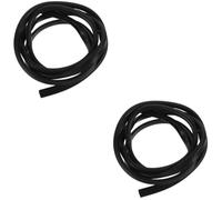 Alasum 2pcs Lightweight Pvc Paddle Edge Protector Strip for Sup and Kayak Paddles Black Protective Strip Offering Smooth Paddling Experience and Sturdy Edge Guard for Surfing and Rowing