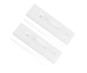 Alasum 2pcs Livestock Pregnancy Test Strips Plastic Abs Quick Results Display Versatile Application White Farm Animal Tester for Sheep Breeding Management