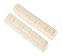 Alasum 2pcs Mandolin String Nuts Bridge Support Made of Sturdy Abs Material for Improved Tone and String Stability Suitable for Mandolin Players and Families